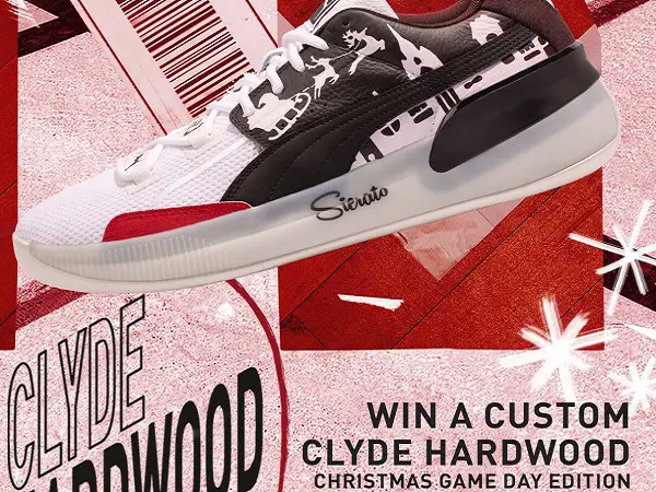 PUMA Clyde Hardwood Shoes Sweepstakes
