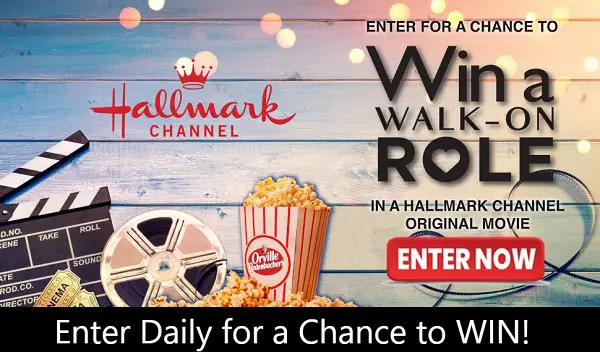 Hallmark Channel Snack, Watch And Win Home Theater Giveaway (Weekly Prizes)