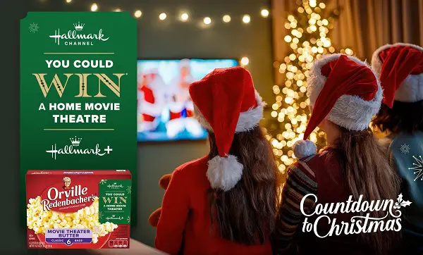 Hallmark Channel Snack, Watch, and Win Sweepstakes – Win the Ultimate Movie Night Setup!