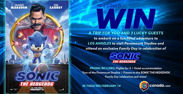 Sonic the Hedgehog Sweepstakes