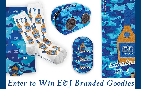 E&J Brandy Shelf Sweepstakes (Monthly Prizes)