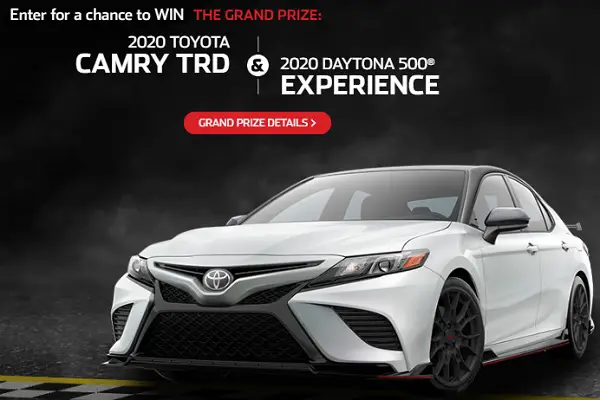 Toyota Monster Energy Nascar Cup Series Sweepstakes