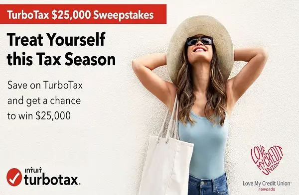 TurboTax $25,000 Sweepstakes 2020