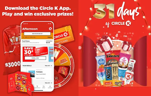 Circle K Gasino Sweepstakes: Win $10000 Cash or 800000+ Instant Win Prizes!