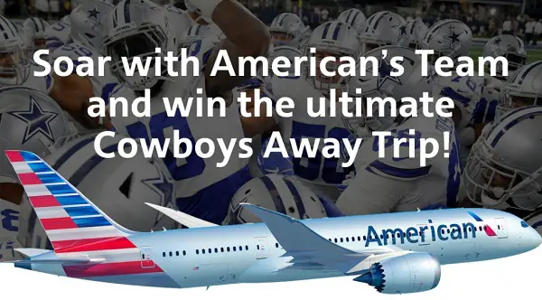 American Airlines Dallas Cowboys Sweepstakes 2019
