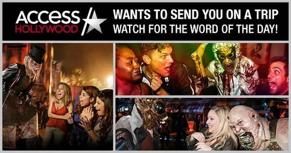 Access Hollywood Halloween Horror Nights Sweepstakes