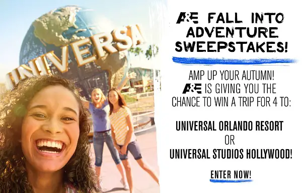 A&E Fall Into Adventure Sweepstakes