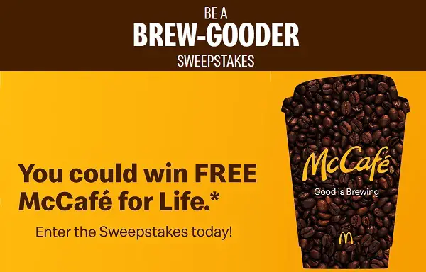 McDonald’s McCafé Sweepstakes 2019