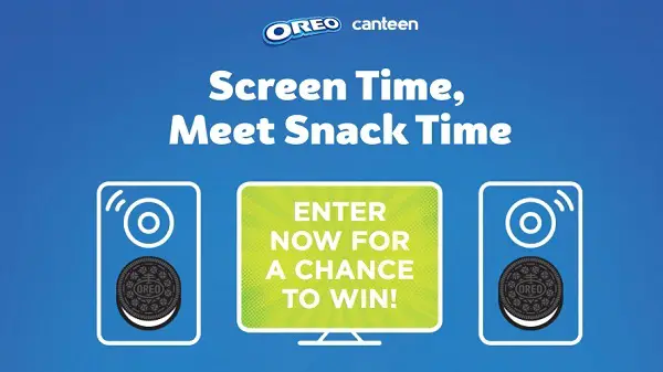 Canteen Snack and Stream Sweepstakes: Win Home Entertainment System