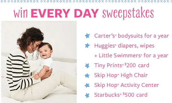 Carter’s Win Every Day Baby Product Sweepstakes