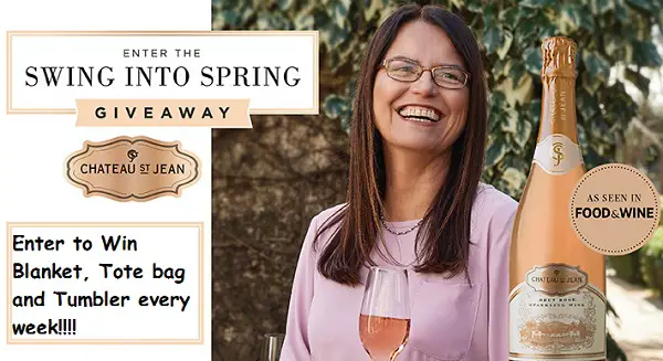 Chateau St. Jean Swing into Spring Giveaway