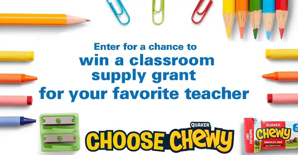Win Free School Supplies from Quaker!