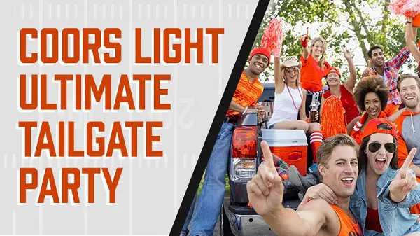 Coors Light Tailgate Sweepstakes 2019