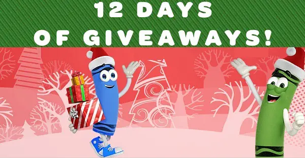 Crayola 12 Days of Giveaways