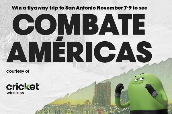 Cricket Wireless Combate Sweepstakes