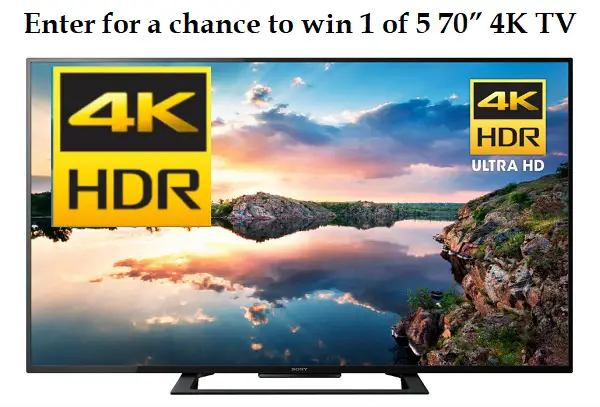DIRECTV 4K Television Sweepstakes