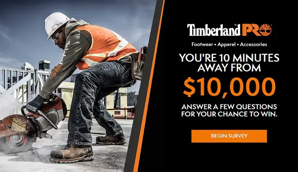 Timberland $10000 Cash Giveaway 2024