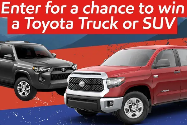 O’Reilly Toyota Truck Giveaway