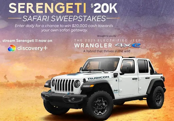 Discovery Channel Serengeti Safari Sweepstakes