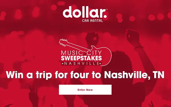 Dollar Music City Sweepstakes
