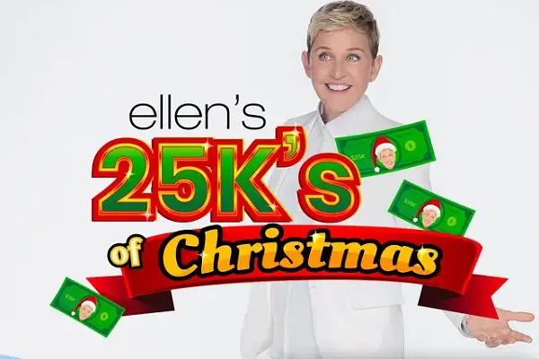 Ellenshop.com 12 Days $25K Christmas Sweepstakes 2019