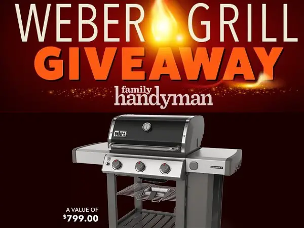 Weber Grill Giveaway 2020