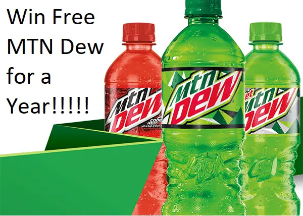 Mountain Dew Speedway Sweepstakes