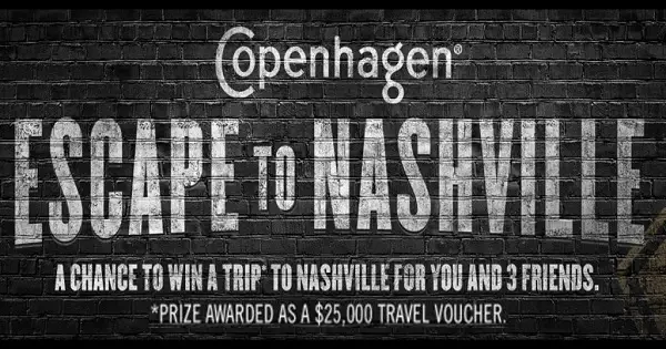 Escape to Nashville Sweepstakes 2019