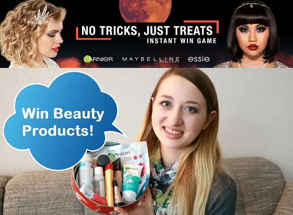 Garnier Halloween Instant Win Sweepstakes