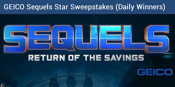Geico Sequels Sweepstakes