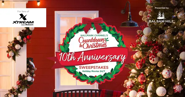 Hallmarkchannel.com Mediacom Countdown To Christmas Sweepstakes