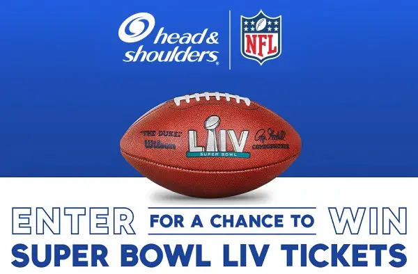 Head and Shoulders Super Bowl Sweepstakes