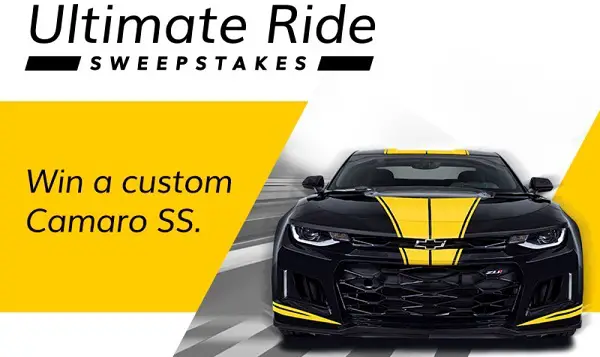 Hertz Camaro Sweepstakes 2019