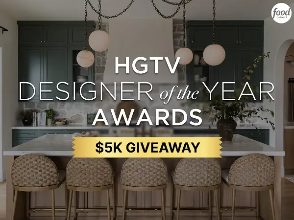HGTV Designer of the Year Giveaway 2025 – Win $5,000 Cash