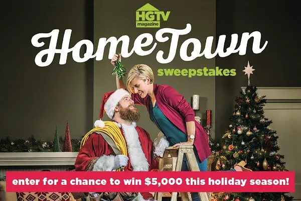 HGTV.com Home Town $5,000 Decor Sweepstakes