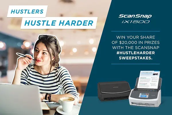 ScanSnap Sweepstakes: Win Over $20,000 In Prizes