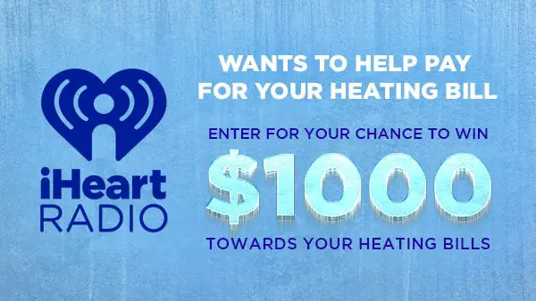 iheartradio Pay Your Heating Bill Sweepstakes