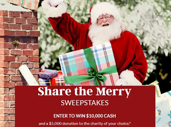 Lands’ End Share the Merry Sweepstakes