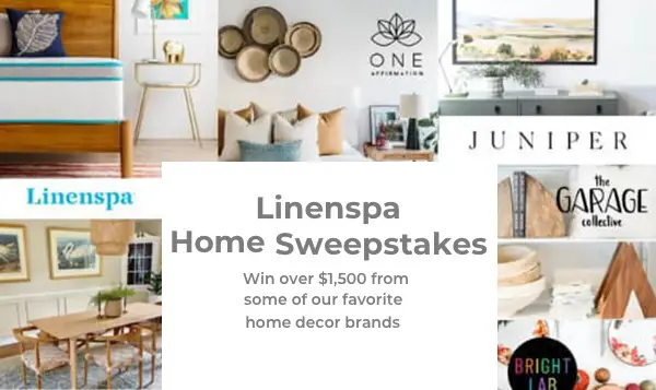 Linenspa Home Sweepstakes 2020