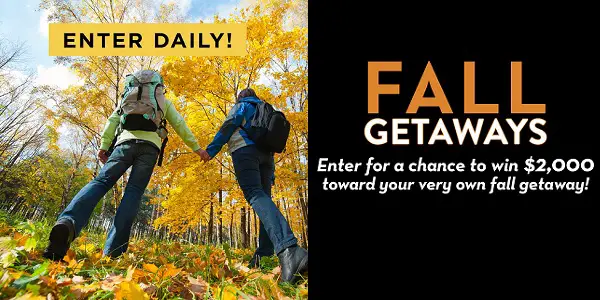 Midwest Living Fall Getaways Sweepstakes