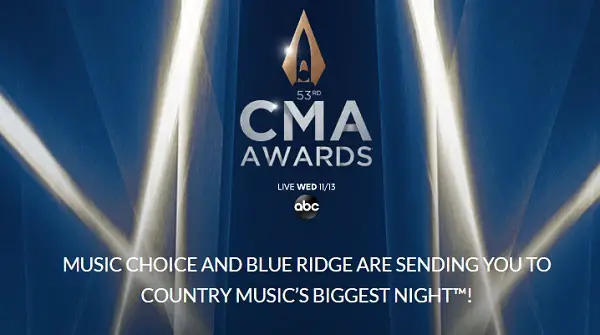 Music Choice CMA Awards Sweepstakes