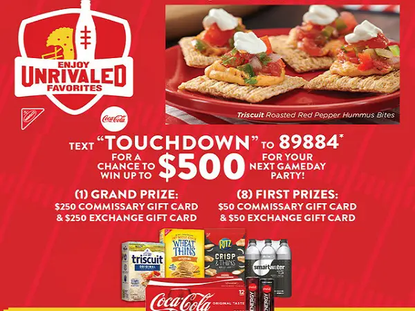 Nabisco Big Game Sweepstakes 2024: Win $1300 in Free Gift Cards!
