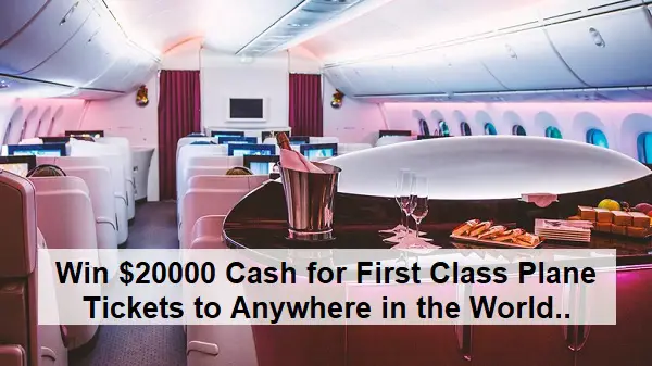 Omaze Sweepstakes 2020: Win First Class Tickets