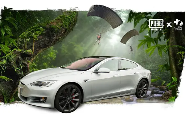Omaze PUBG Mobile Sweepstakes: Win Tesla Car