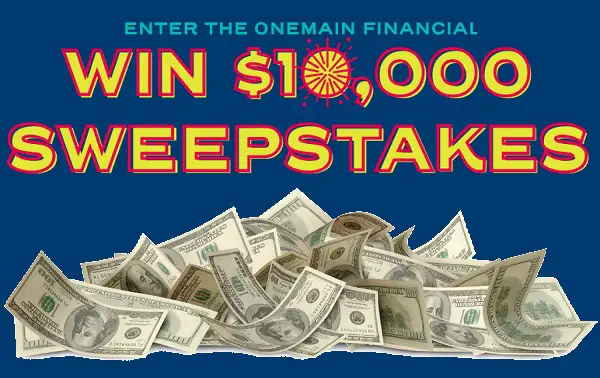 Onemain Financial Win $10k Sweepstakes
