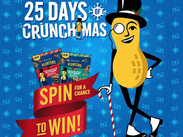 Planters 25 Days of Crunchmas Giveaway