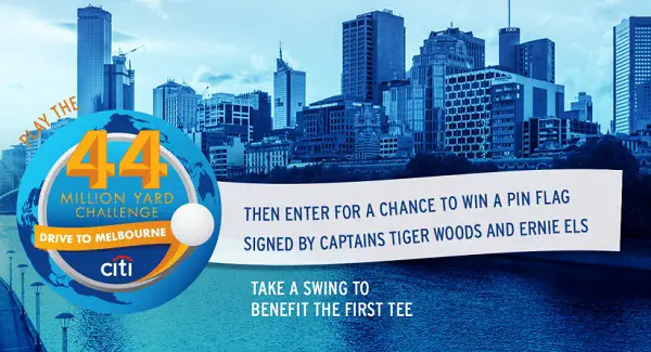 Citi 44 Million Yard Challenge Sweepstakes