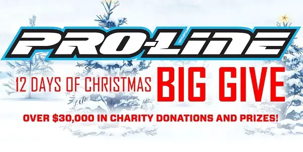 Prolineracing.com 12 Days of Christmas Big Give Sweepstakes