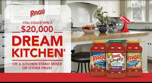 Ragu Dream Kitchen Giveaway 2019