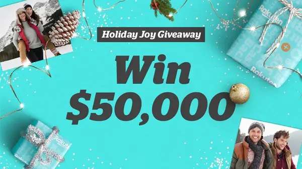 Rakuten Holiday Sweepstakes 2019